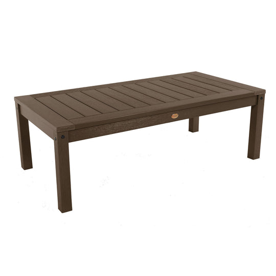 Refurbished Adirondack Conversation Table Highwood USA Weathered Acorn 