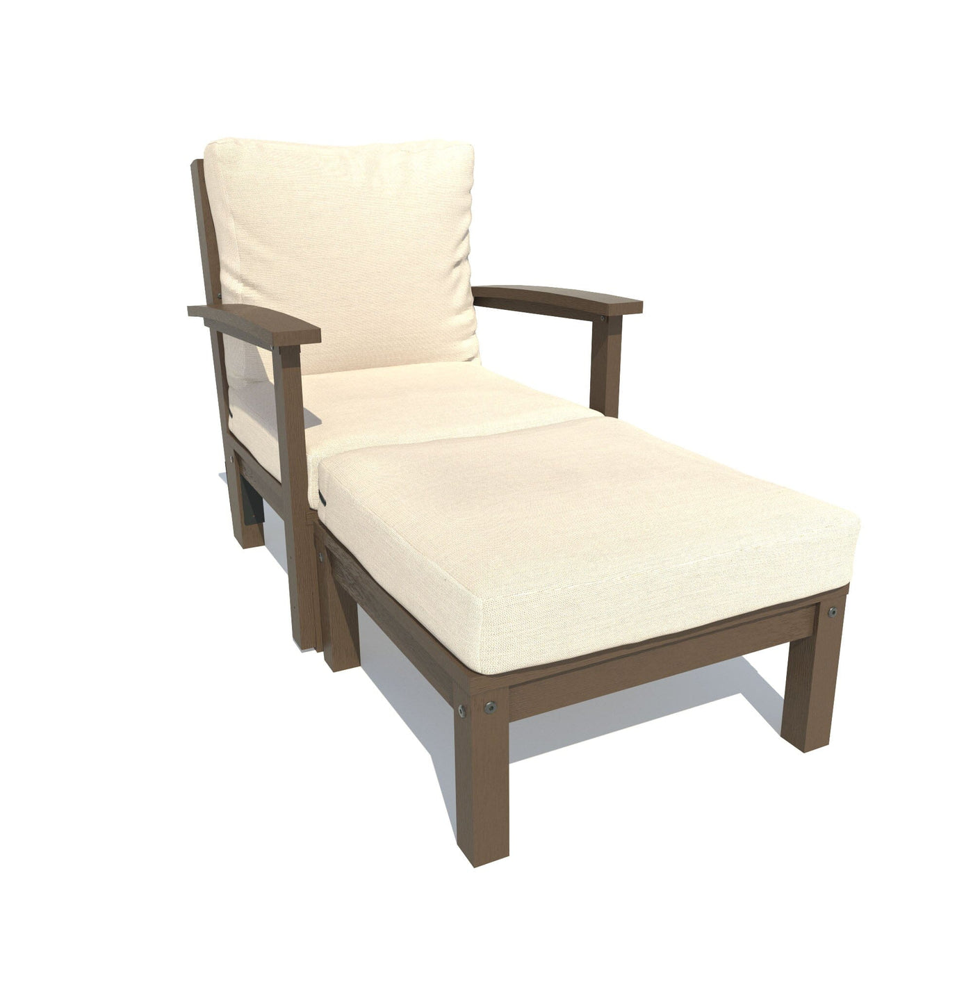 Bespoke Deep Seating: Chaise Deep Seating Highwood USA Driftwood Weathered Acorn 
