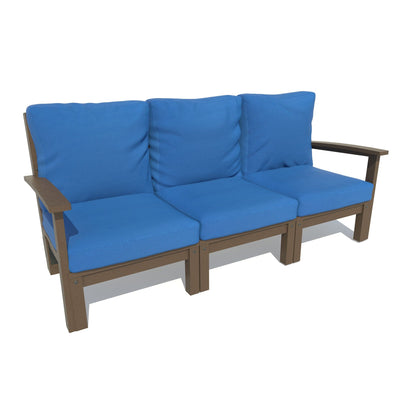 Bespoke Deep Seating: Sofa Deep Seating Highwood USA Cobalt Blue Weathered Acorn 