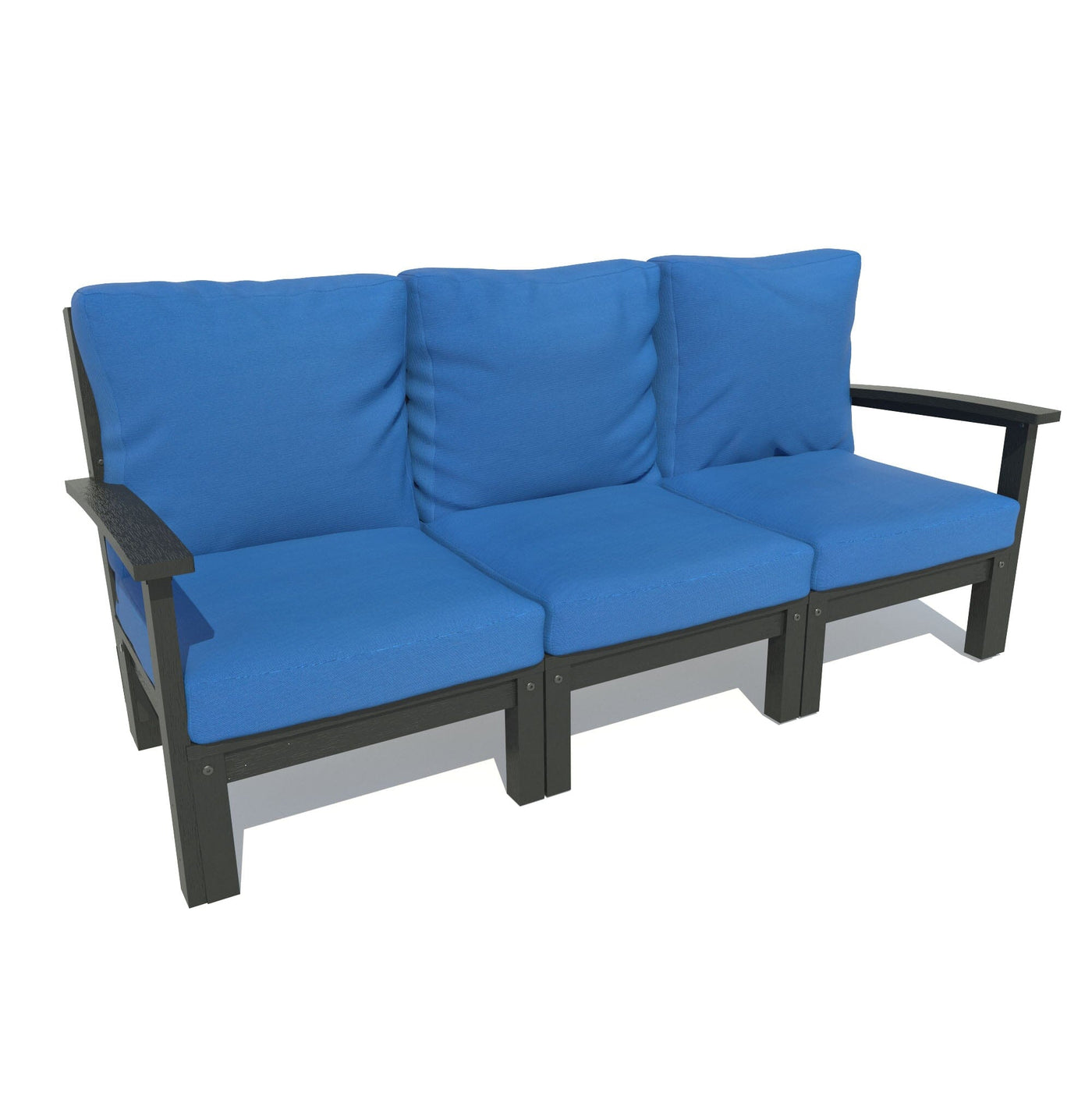Bespoke Deep Seating: Sofa Deep Seating Highwood USA Cobalt Blue Black 