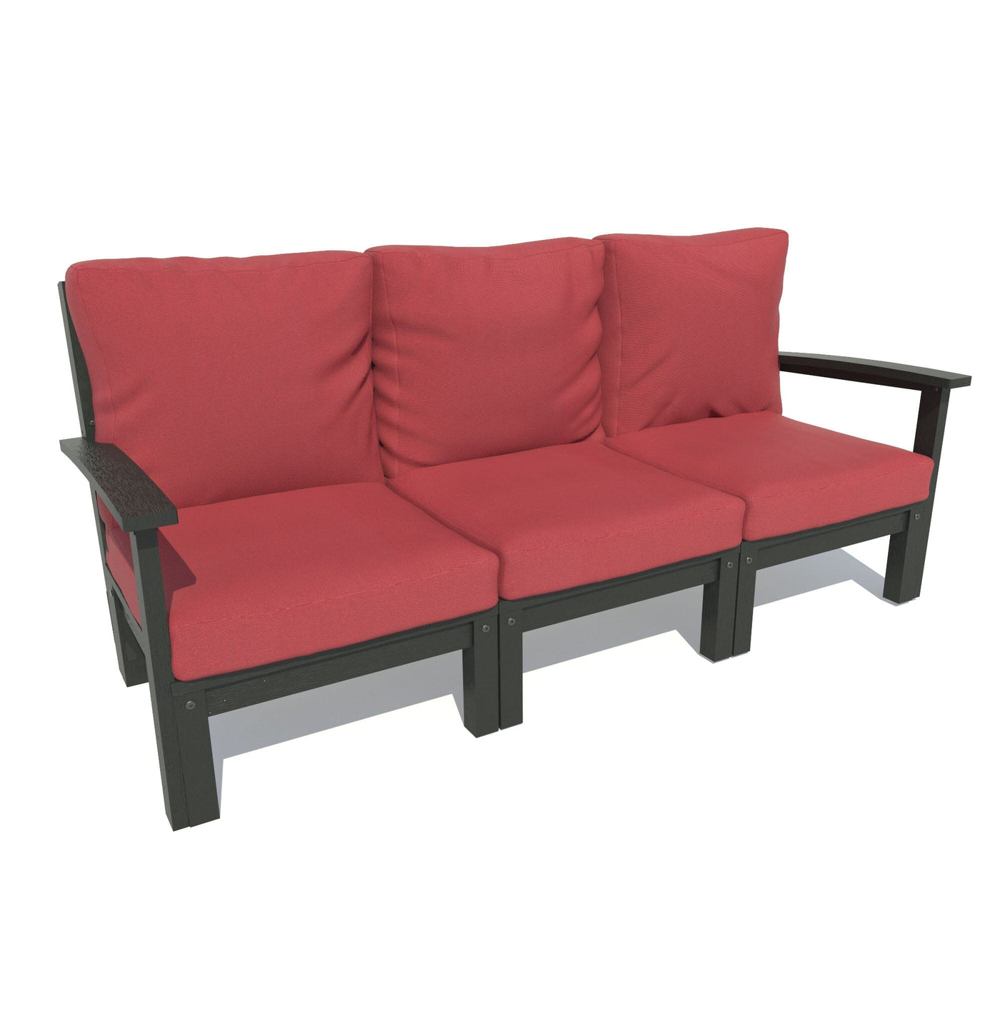 Bespoke Deep Seating: Sofa Deep Seating Highwood USA Firecracker Red Black 