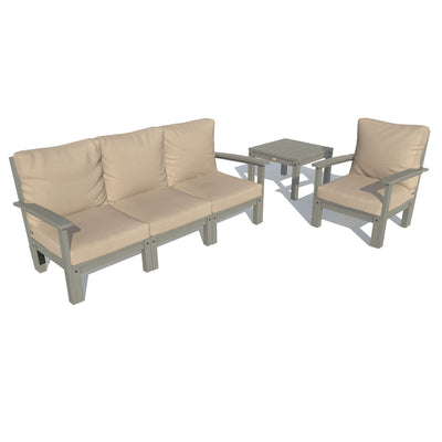 Bespoke Deep Seating: Sofa, Chair, and Side Table Deep Seating Highwood USA Driftwood Coastal Teak 