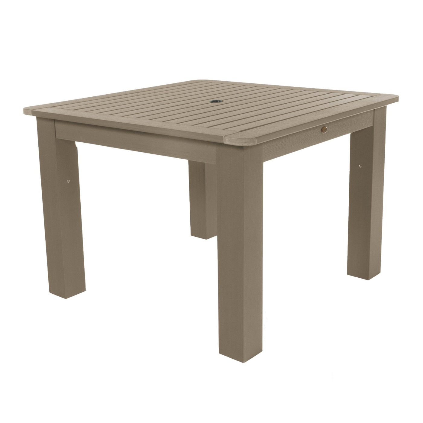 Square 42in x 42in Dining Table - Dining Height Dining Highwood USA Woodland Brown 