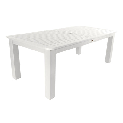 Rectangular 42in x 84in Oversized Dining Table - Dining Height Dining Highwood USA White 