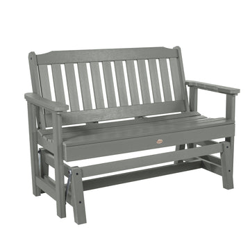 Lehigh Garden Gliding Bench 4ft Bench Highwood USA Coastal Teak 