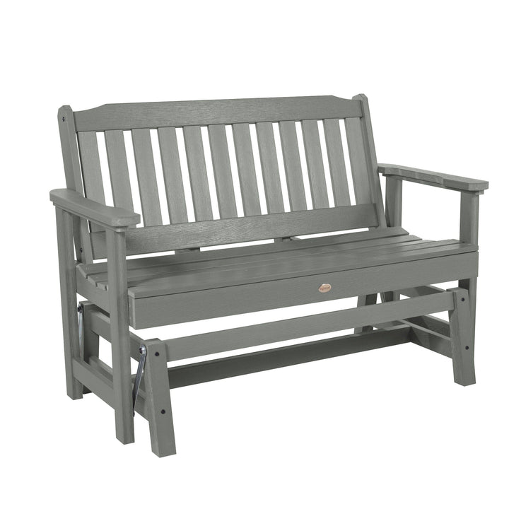 Lehigh Garden Gliding Bench 4ft Bench Highwood USA Coastal Teak 