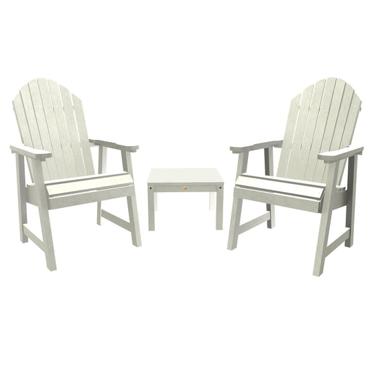 2 Hamilton Deck Chairs with Adirondack Side Table – Highwood USA