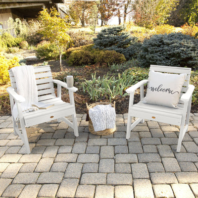 Set of 2 Weatherly Garden Chairs Highwood USA 