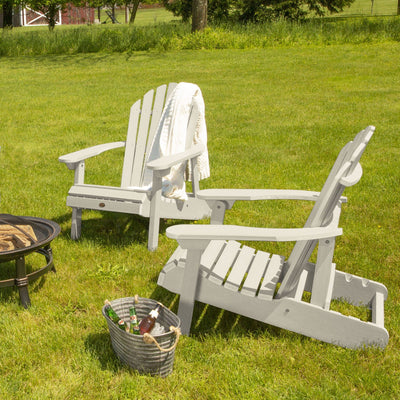 Set of Two Highwood Hamilton Folding and Reclining Adirondack Chairs Highwood USA 