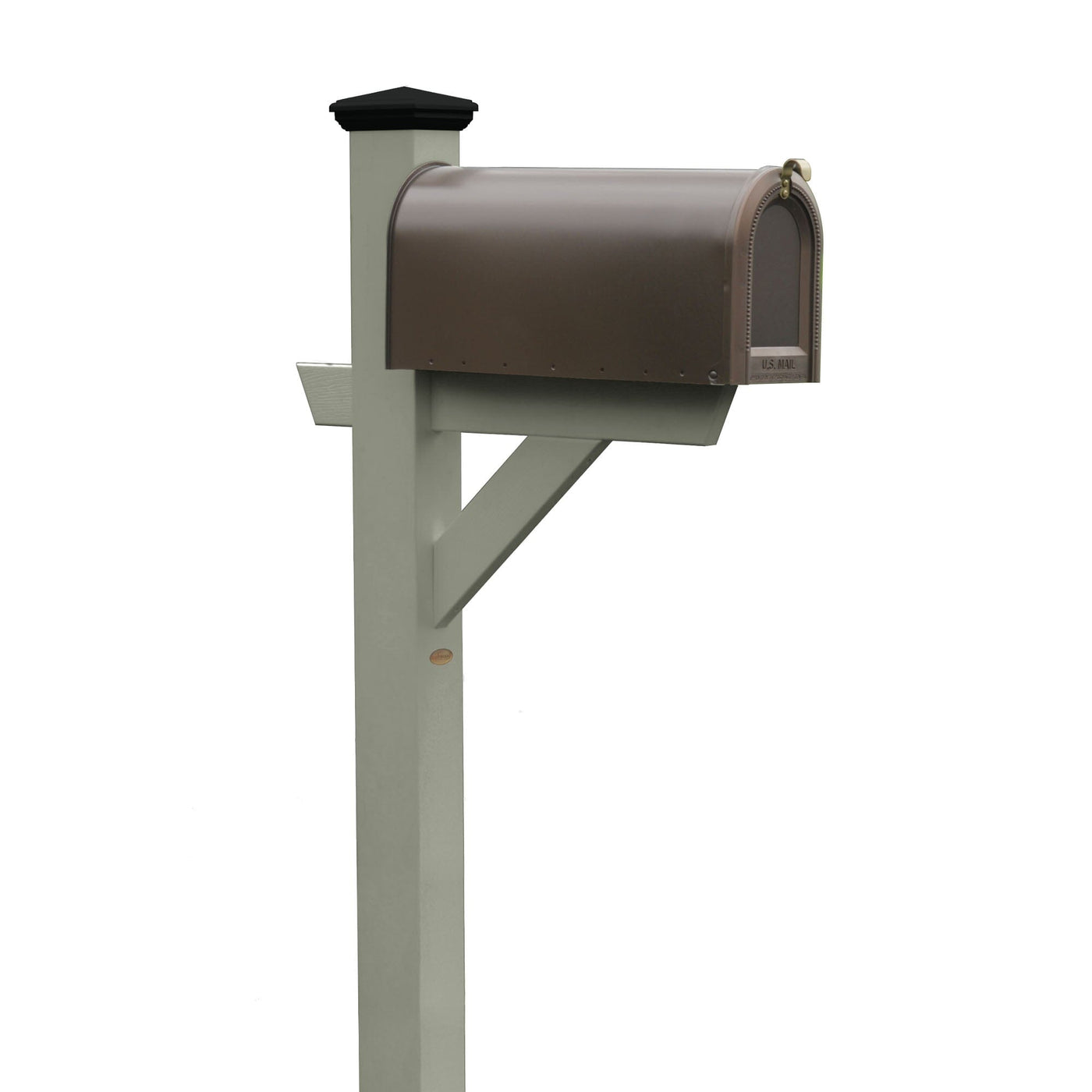 Hazleton Mailbox Post Outdoor Structures Highwood USA Eucalyptus 