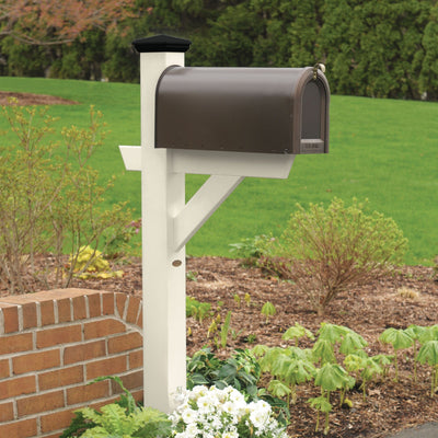 Refurbished Hazleton Mailbox Post Outdoor Structures Highwood USA 