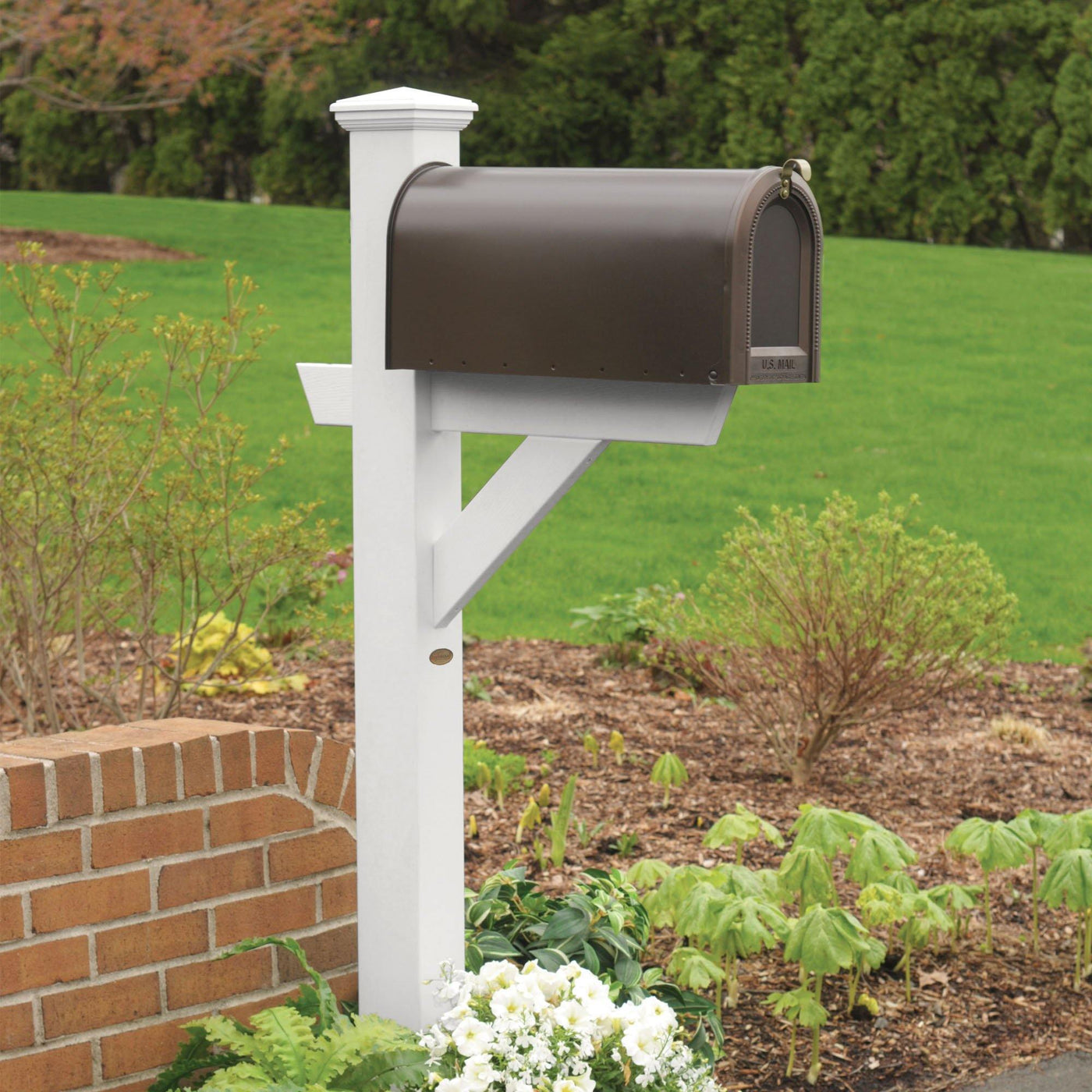 Hazleton Mailbox Post Highwood USA 