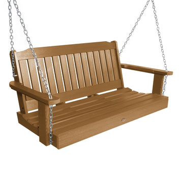 Refurbished Lehigh Porch Swing 4ft Highwood USA Toffee 
