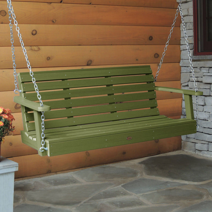 Refurbished Weatherly Porch Swing 5ft Highwood USA 