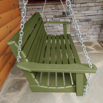 Refurbished Weatherly Porch Swing 5ft Highwood USA 