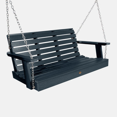 Weatherly Porch Swing - 4ft BenchSwing Highwood USA Federal Blue 