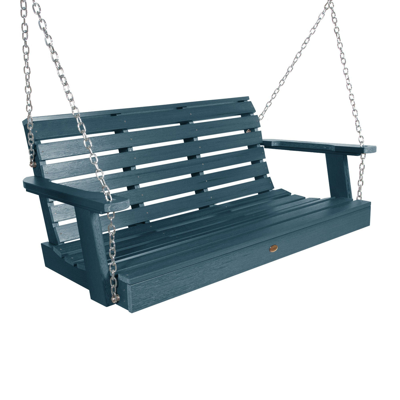 Weatherly Porch Swing - 4ft BenchSwing Highwood USA Nantucket Blue 