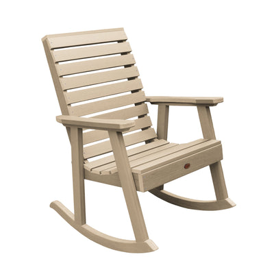 BLOWOUT Weatherly Rocking Chair Rockers Highwood USA Tuscan Taupe 