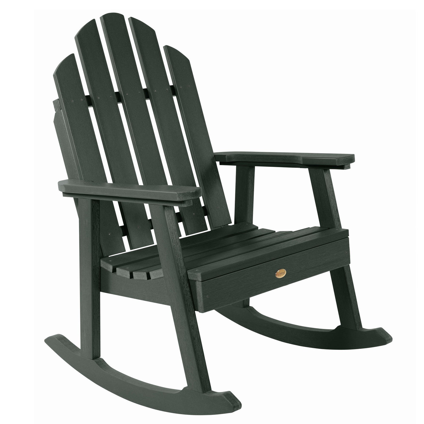 Refurbished Classic Westport Adirondack Rocking Chair Highwood USA Charleston Green 
