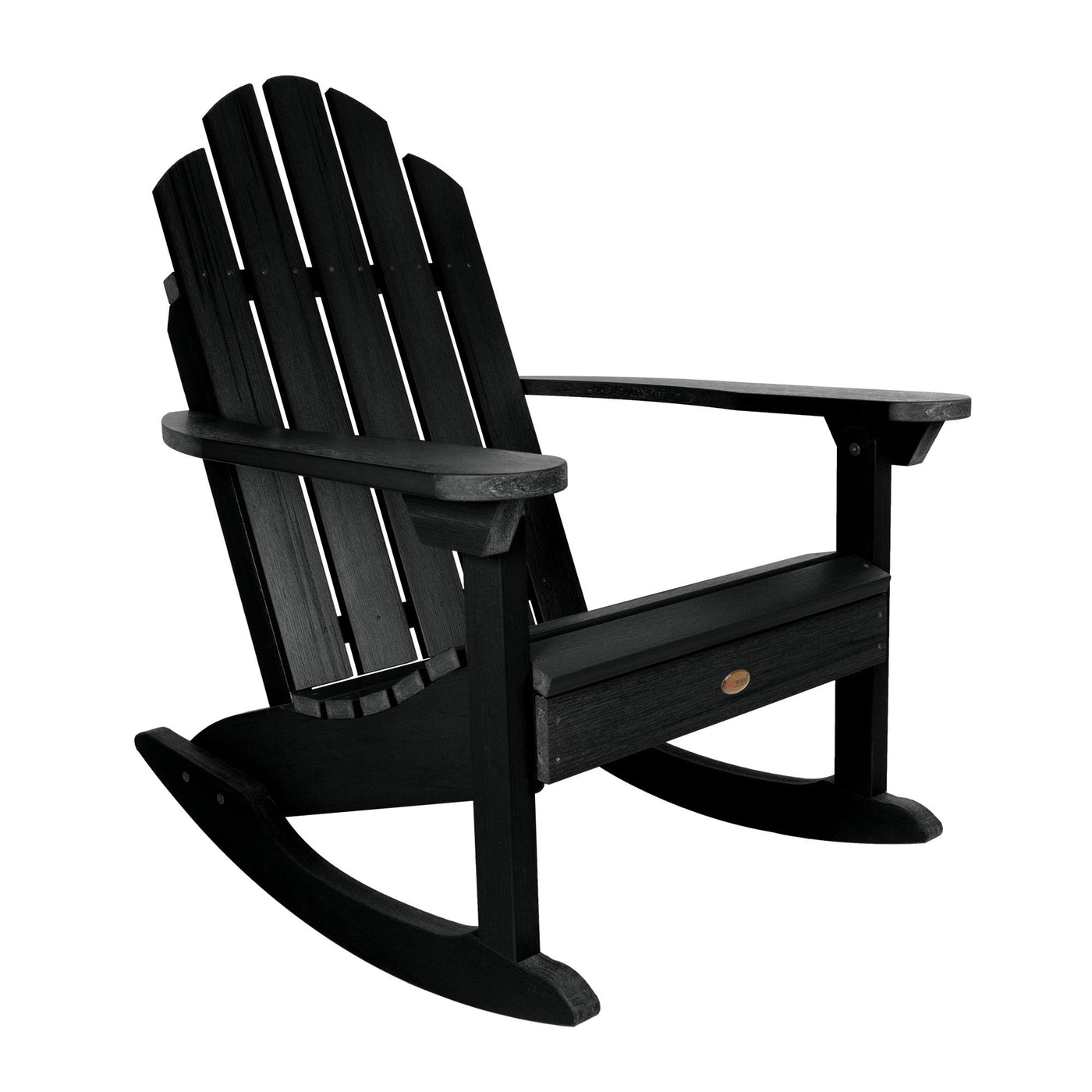 Classic Westport Adirondack Rocking Chair Highwood USA Black 