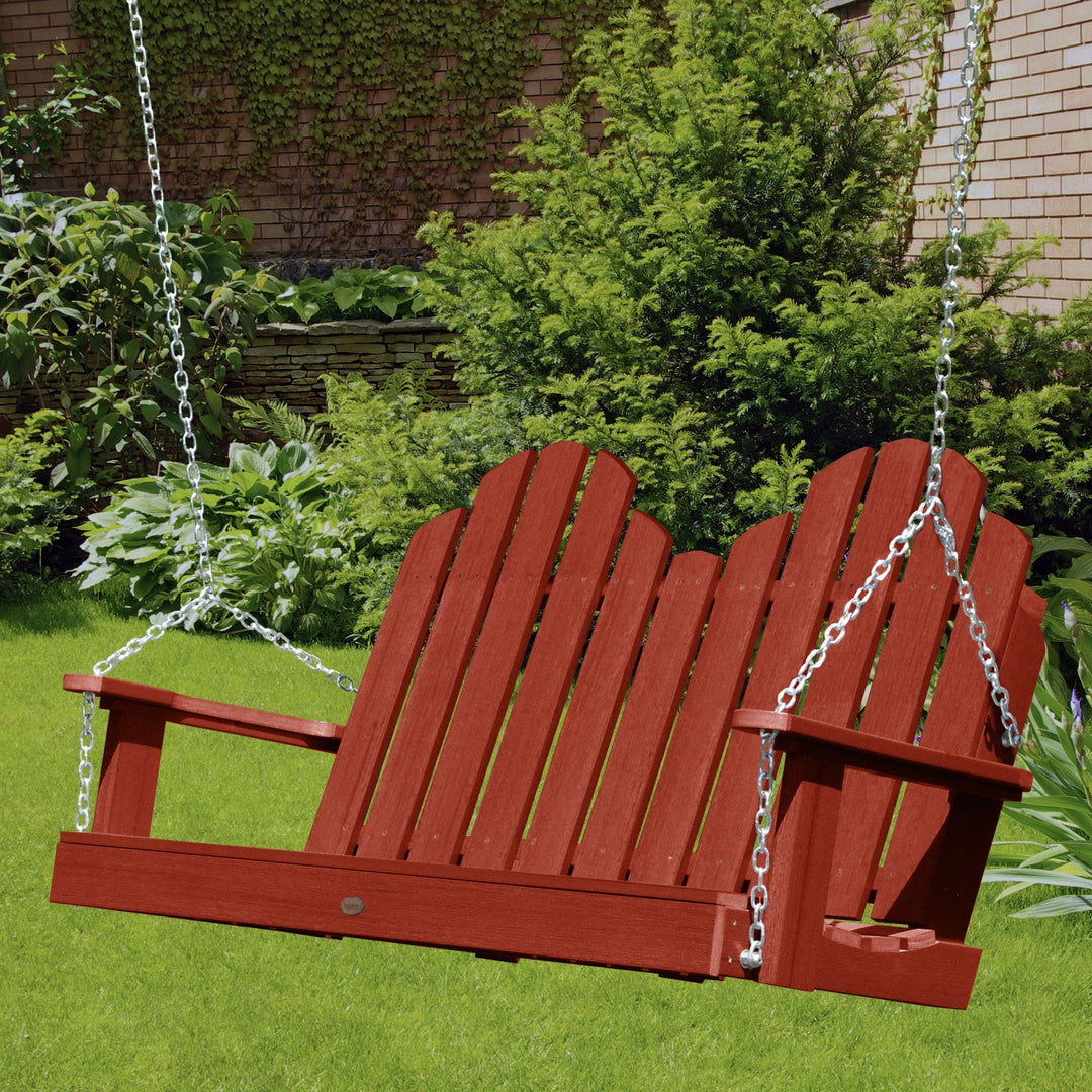 Classic Westport Adirondack Porch Swing – Highwood USA