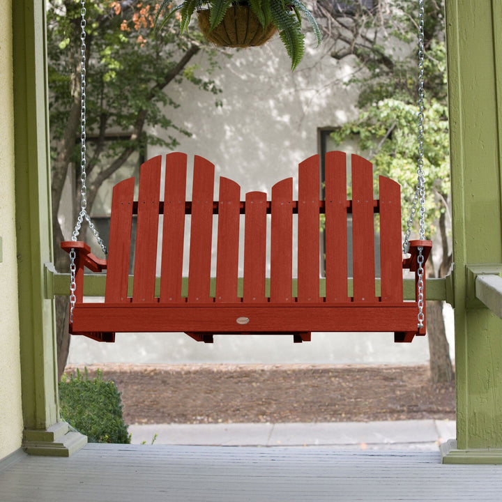 Classic Westport Porch Swing BenchSwing4ft Highwood USA 