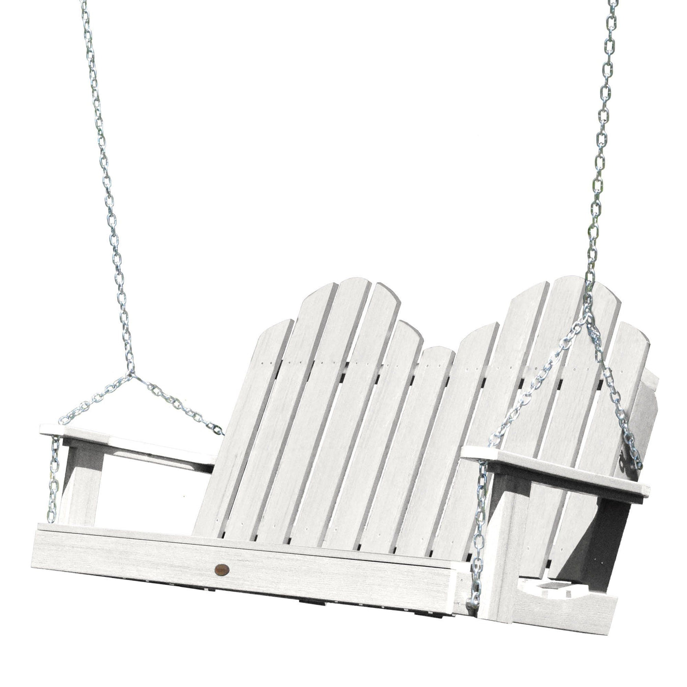 Classic Westport Porch Swing BenchSwing4ft Highwood USA White 