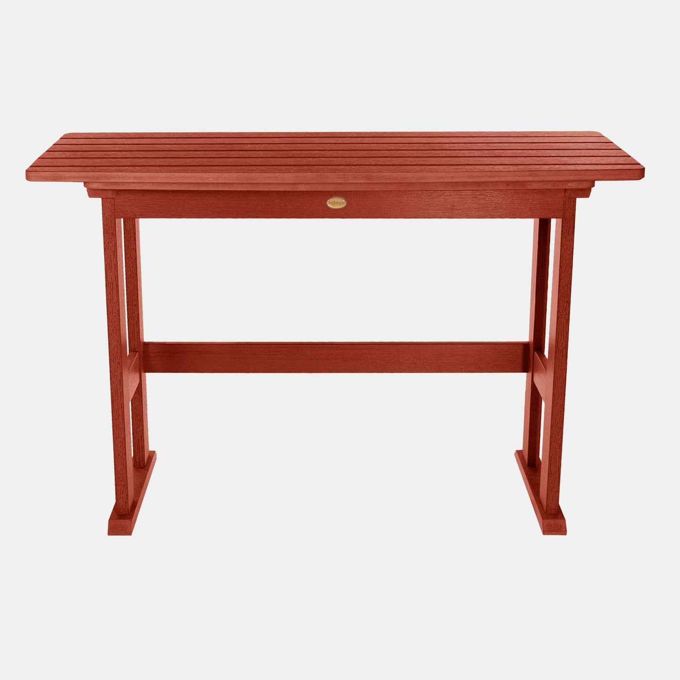 Lehigh Counter Height Balcony Table Dining Highwood USA Rustic Red 