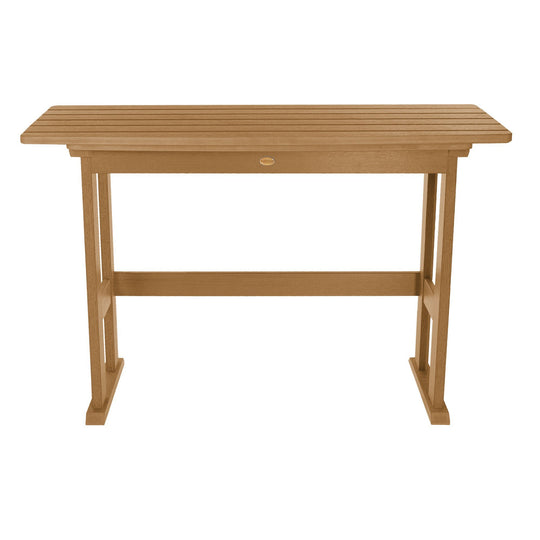 Lehigh Counter Height Balcony Table Highwood USA Toffee 