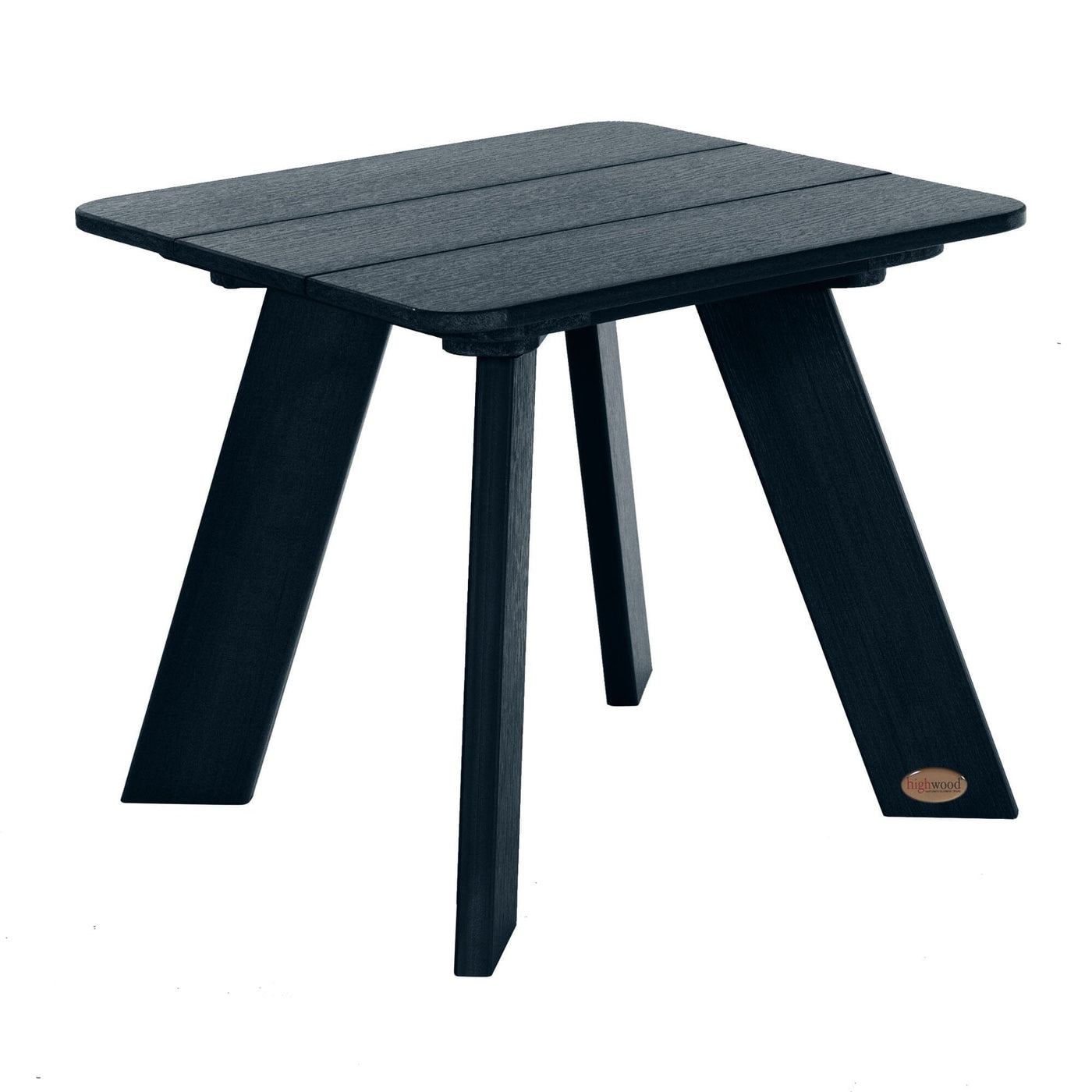 Refurbished Italica Modern Side Table Table Highwood USA Federal Blue 