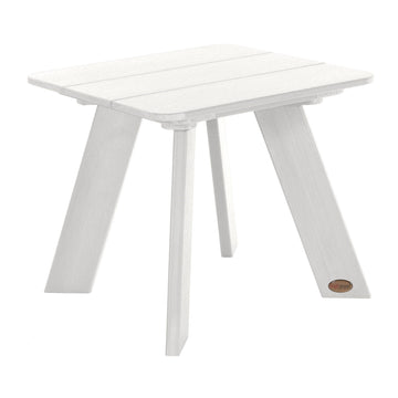 Refurbished Italica Modern Side Table Table Highwood USA White 