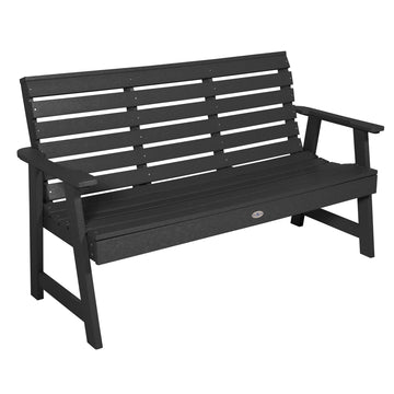 Riverside Garden Bench 5ft Bench Bahia Verde Outdoors Black Sand 