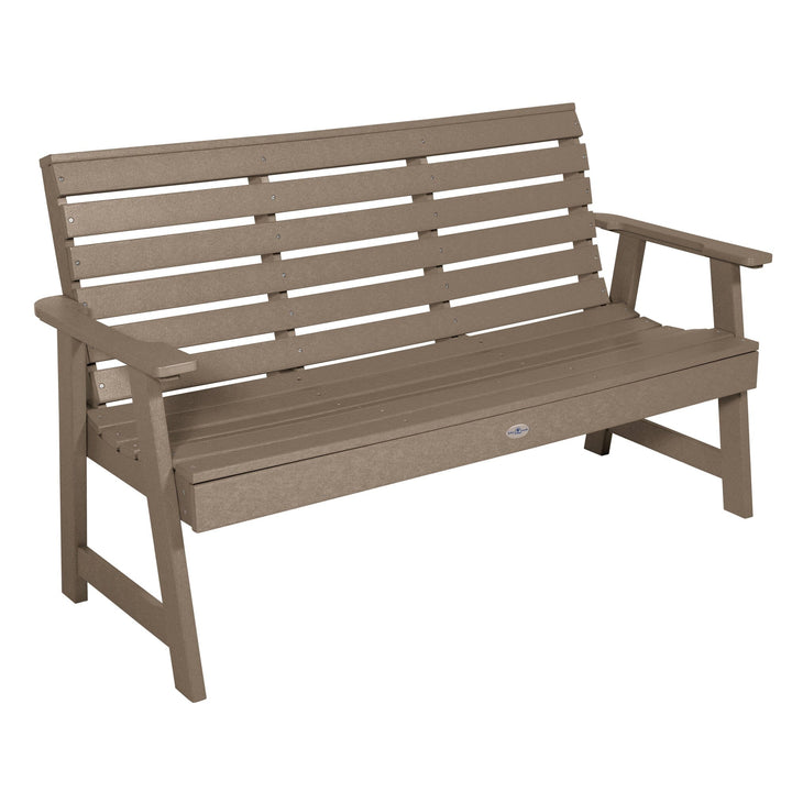 Riverside Garden Bench 5ft Bench Bahia Verde Outdoors Cabana Tan 