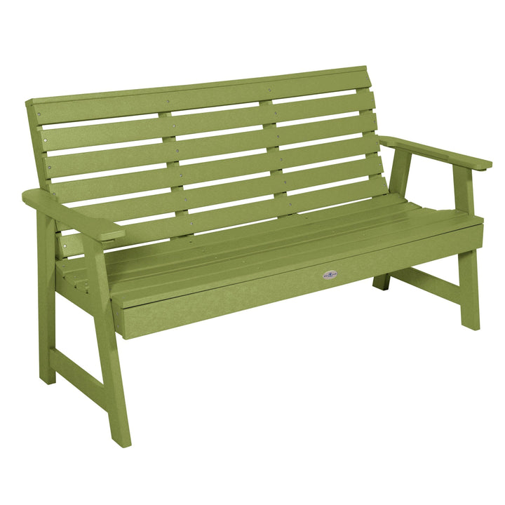 Riverside Garden Bench 5ft Bench Bahia Verde Outdoors Palm Green 