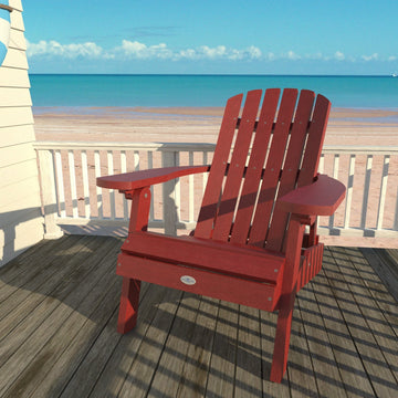 Cape Folding and Reclining Adirondack Chair Chair Bahia Verde Outdoors 
