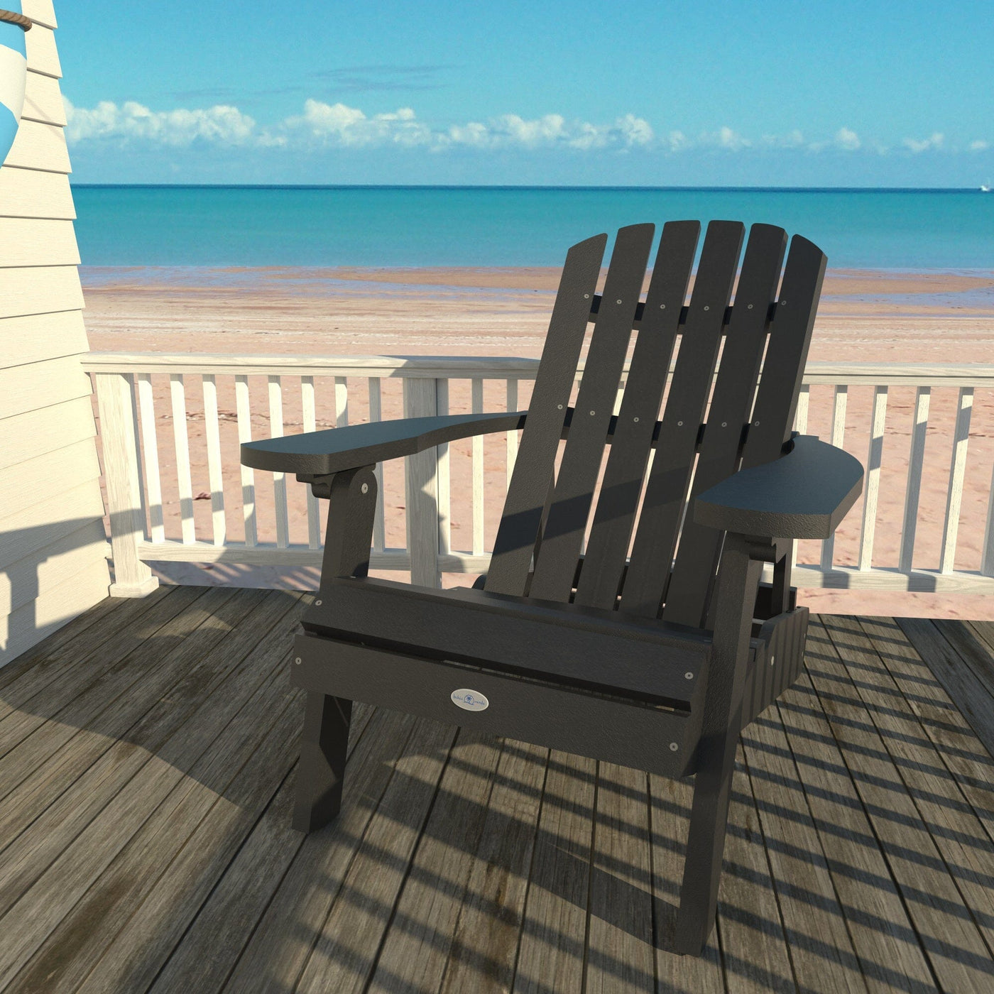 Cape Folding and Reclining Adirondack Chair Chair Bahia Verde Outdoors 