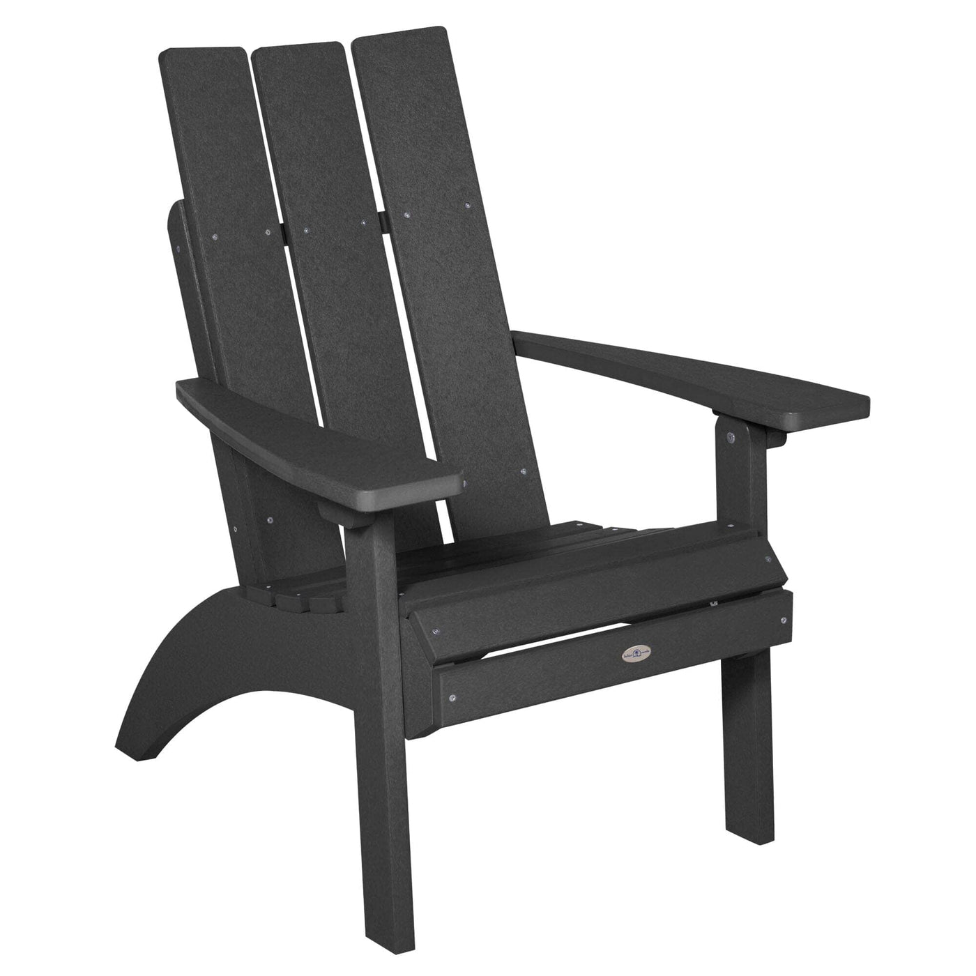 Corolla Comfort Height Adirondack Chair Chair Bahia Verde Outdoors Black Sand 