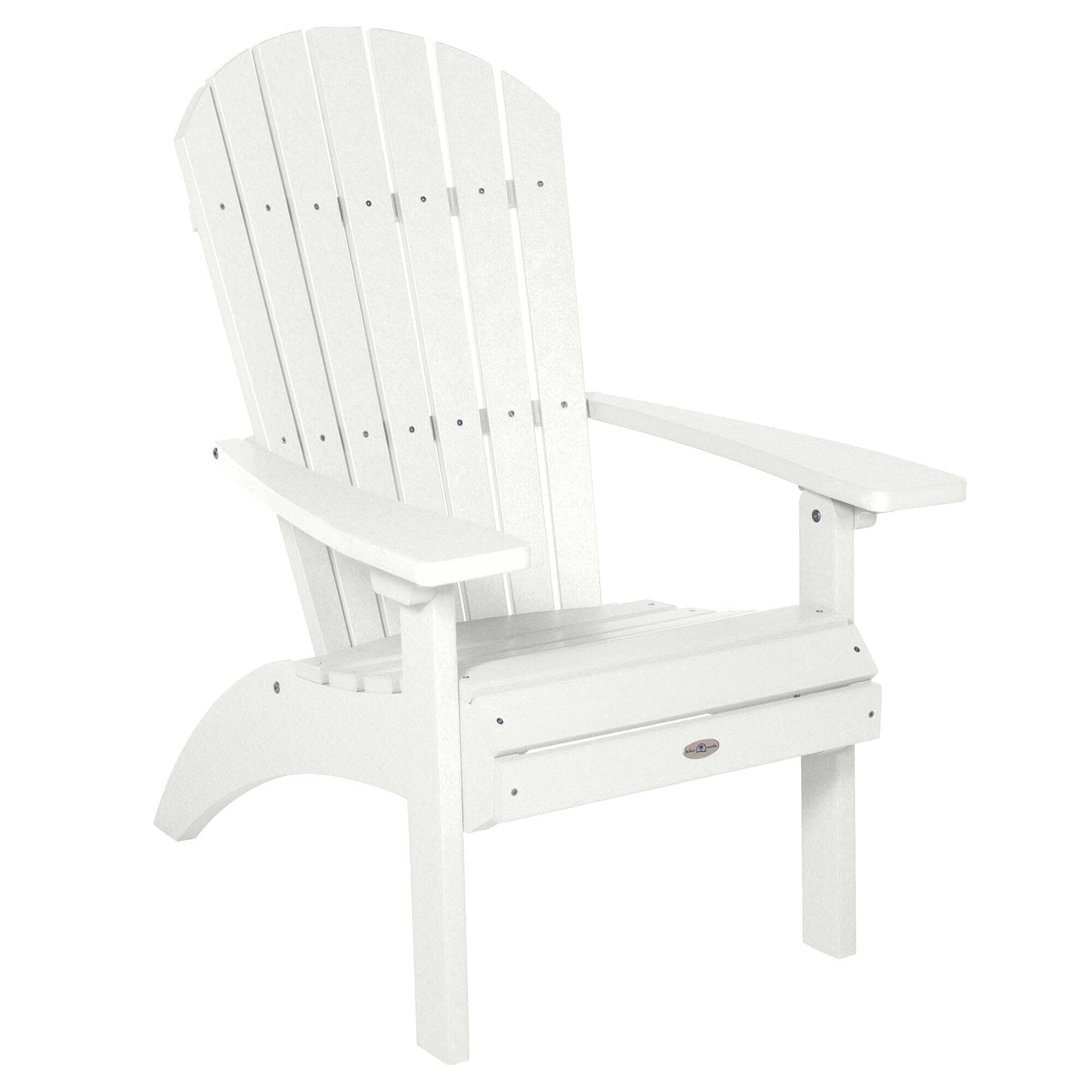 Waterfall Comfort Height Adirondack Chair Chair Bahia Verde Outdoors Coconut White 