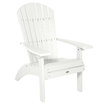 Waterfall Comfort Height Adirondack Chair Chair Bahia Verde Outdoors Coconut White 