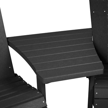 Comfort Height Adirondack Tete-a-Tete Connecting Table Accessory Bahia Verde Outdoors 