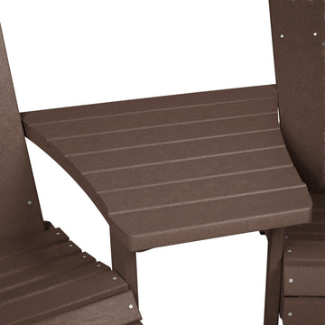 Comfort Height Adirondack Tete-a-Tete Connecting Table Accessory Bahia Verde Outdoors 