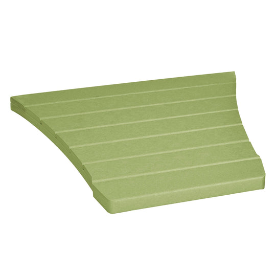 Comfort Height Adirondack Tete-a-Tete Connecting Table Accessory Bahia Verde Outdoors Palm Green 