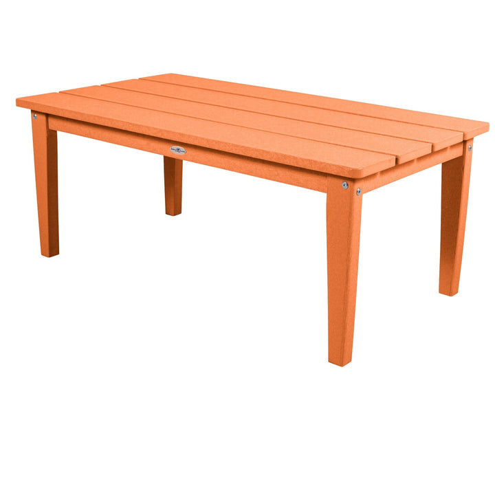 Cape Conversation Table Table Bahia Verde Outdoors Citrus Orange 