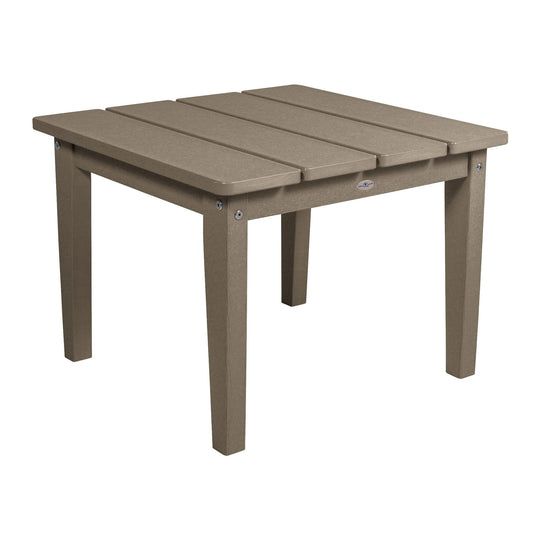 Cape Adirondack Large Side Table Table Bahia Verde Outdoors Cabana Tan 