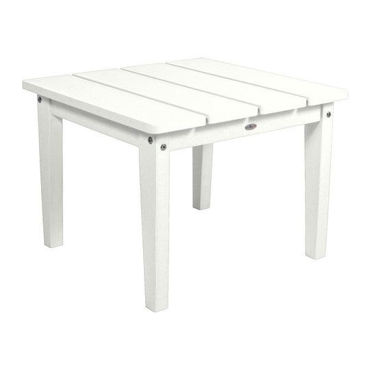Cape Adirondack Large Side Table Table Bahia Verde Outdoors Coconut White 