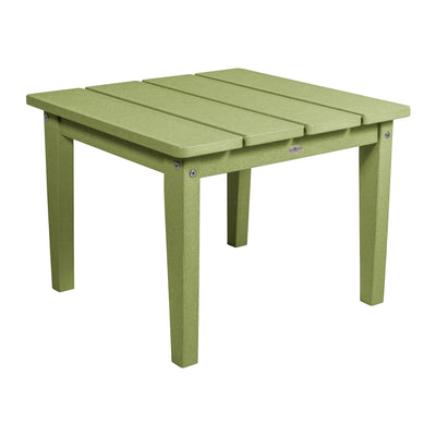 Cape Adirondack Large Side Table Table Bahia Verde Outdoors Palm Green 