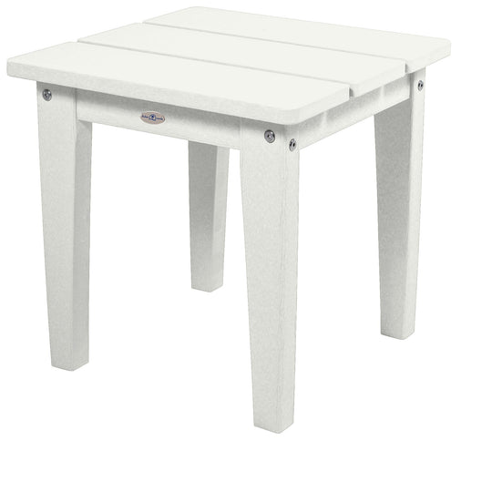 Cape Adirondack Small Side Table Table Bahia Verde Outdoors Coconut White 