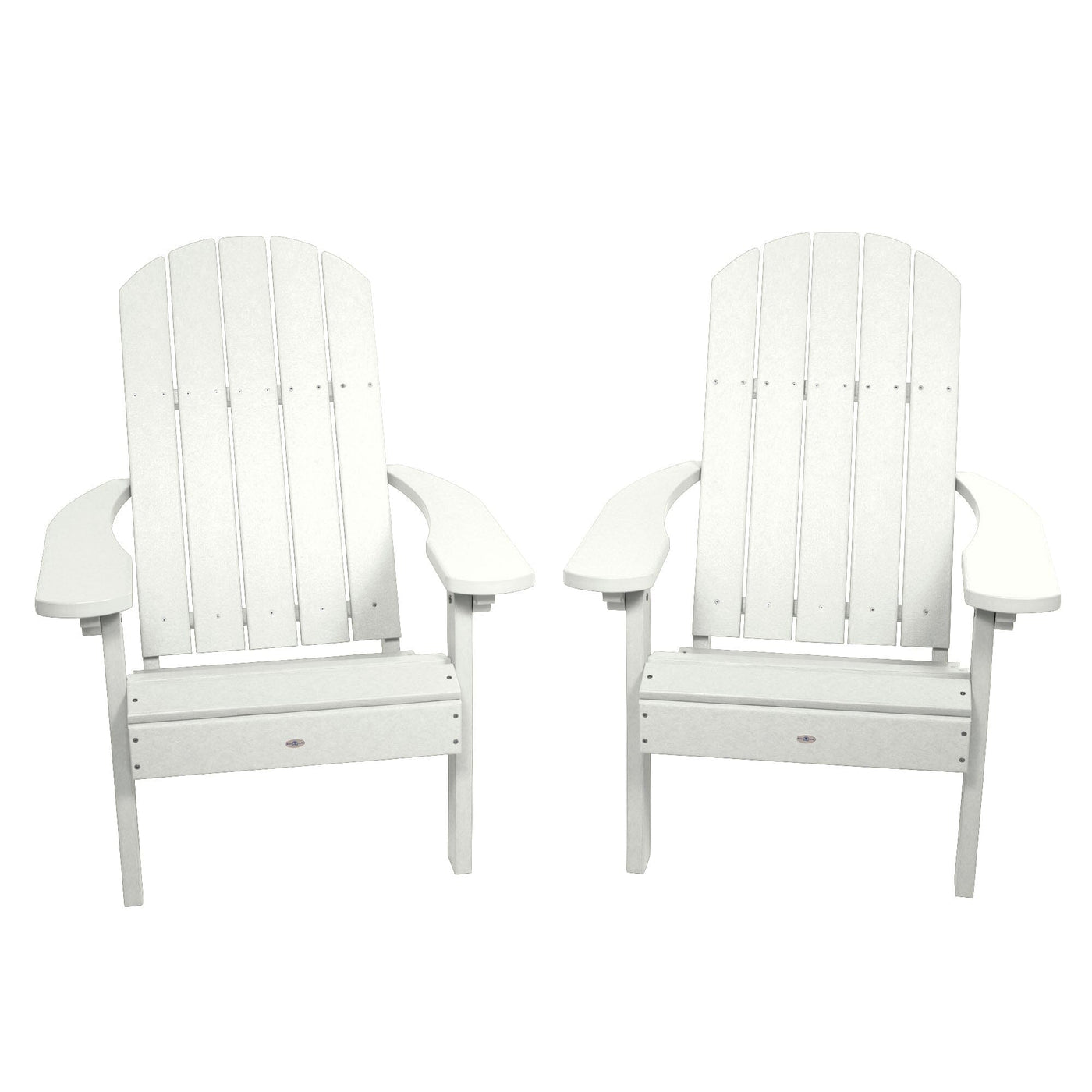 Cape Classic Adirondack Chair (Set of 2) Kitted Set Bahia Verde Outdoors Coconut White 