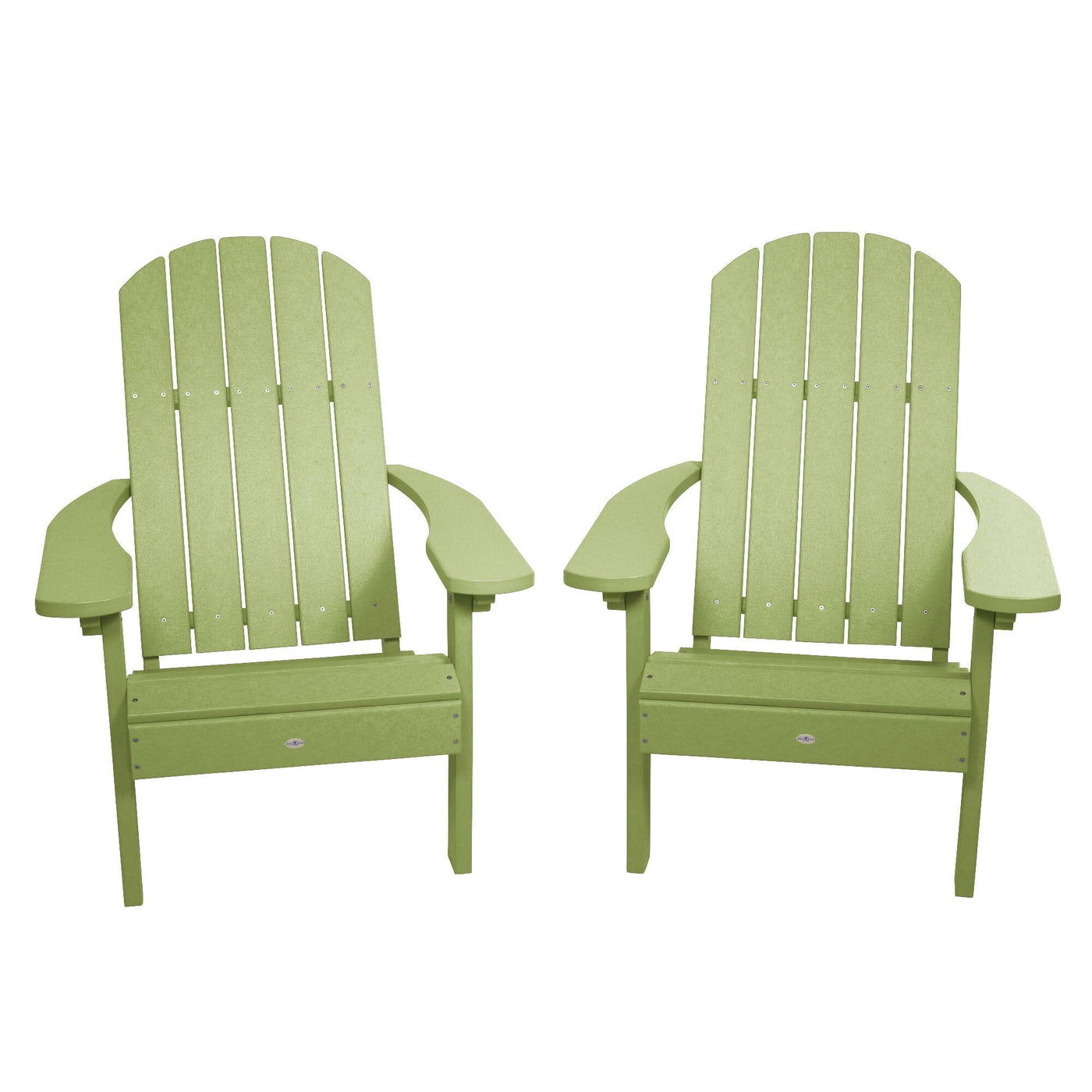 Cape Classic Adirondack Chair (Set of 2) Kitted Set Bahia Verde Outdoors Palm Green 