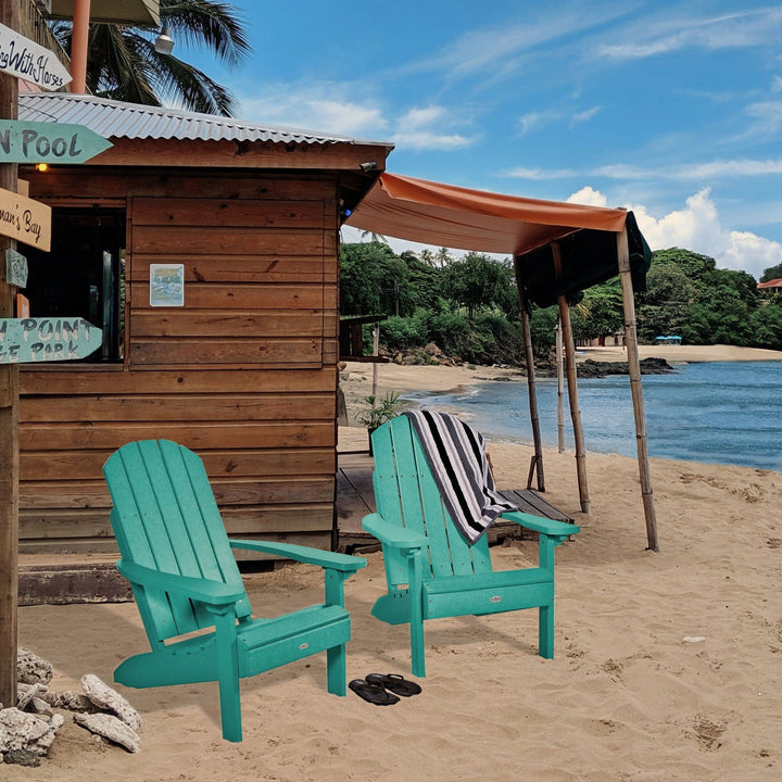 Cape Classic Adirondack Chair (Set of 2) Kitted Set Bahia Verde Outdoors 